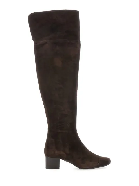 Carel Paris Brigitte suede knee-high boots Brown 332631