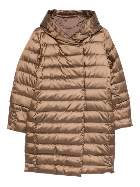 Max Mara Novef hooded coat Brown 2529496055600