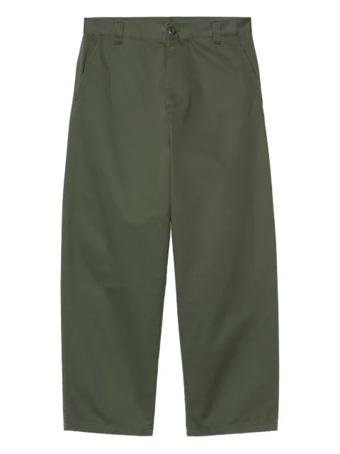 Carhartt WIP cotton pants Green I035655