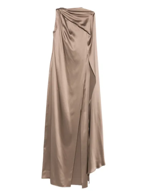Max Mara draped maxi dress Neutrals 2521226054600