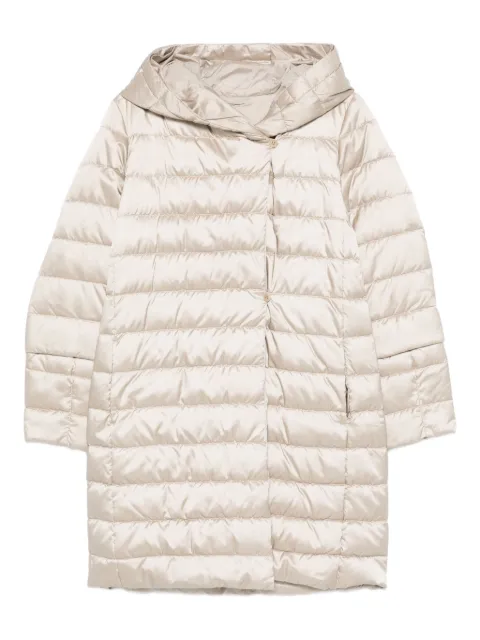 Max Mara Novef hooded quilted coat Neutrals 2529496055600