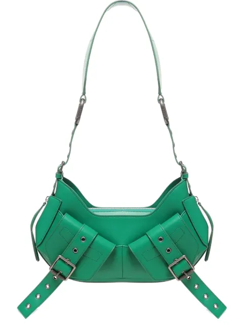 BIASIA small buckle-strap shoulder bag Green FBBP70001MENTASILVANT