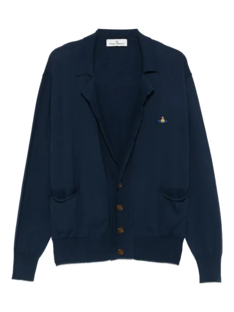 Vivienne Westwood patch-pocket cardigan Blue 2701002MY001V