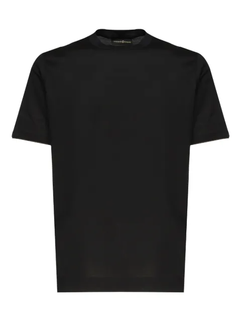 Giuliano Galiano crew-neck short-sleeve T-shirt Black PUMANEROEDERA