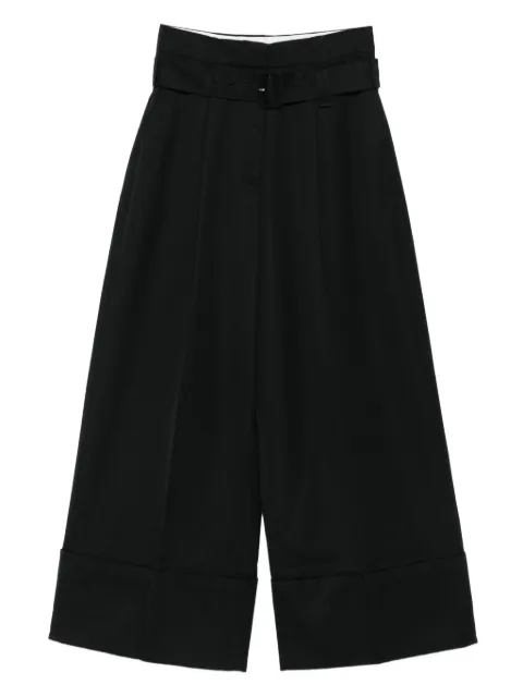 Simone Rocha belted trousers Black 4155C1217VENETIANSUITINGBLACK