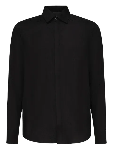 John Richmond classic-collar shirt Black RMP25228CA