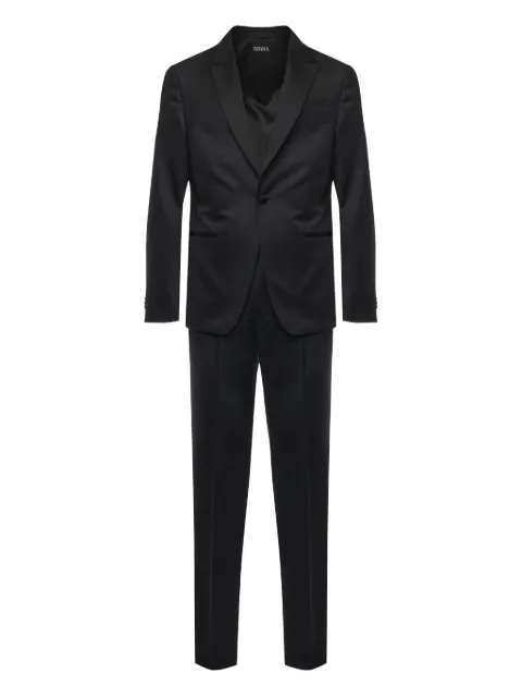 Zegna single-breasted suit Black 917702A9282KGQ8001
