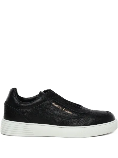 Giuliano Galiano logo-detail trainers Black VICTORY1NAPPABLACKBLACK
