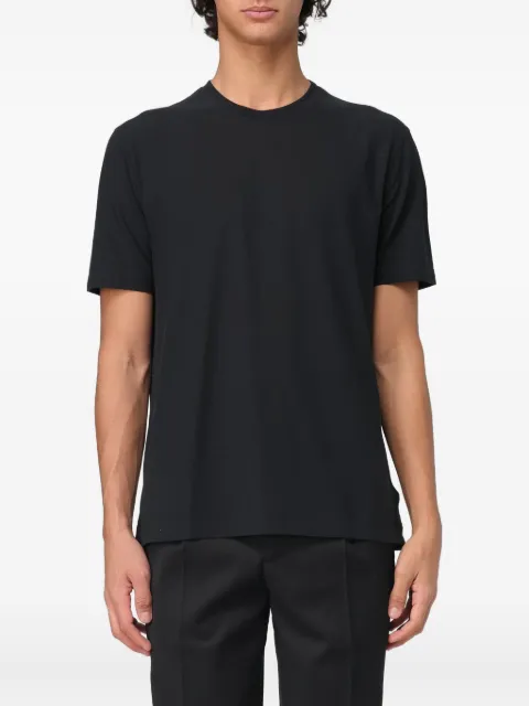 Zanone crew neck short-sleeve T-shirt Grey 815114ZG380Z0914