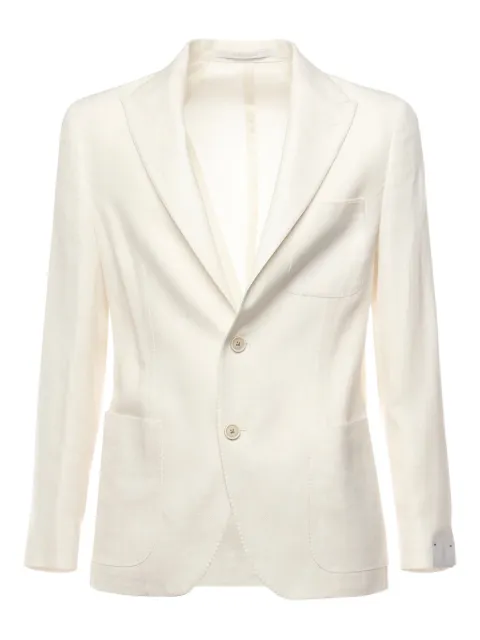 Eleventy two-button jacket White K75GIAK03TES0K024