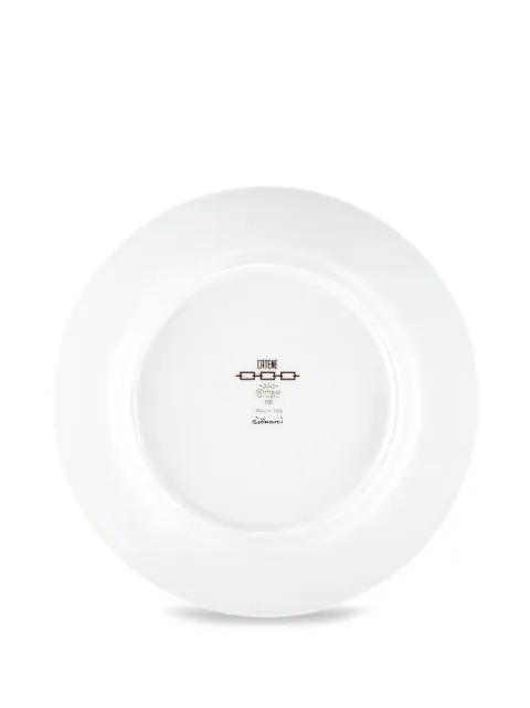 GINORI 1735 Catene flat plate (28cm) White 004RG00FPT110010280G00135500