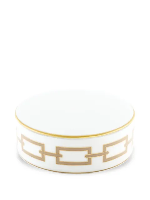 GINORI 1735 Catene chain-link trinket box (5.3cm x 13.2cm) White 017RG02FX5080LXG00135600