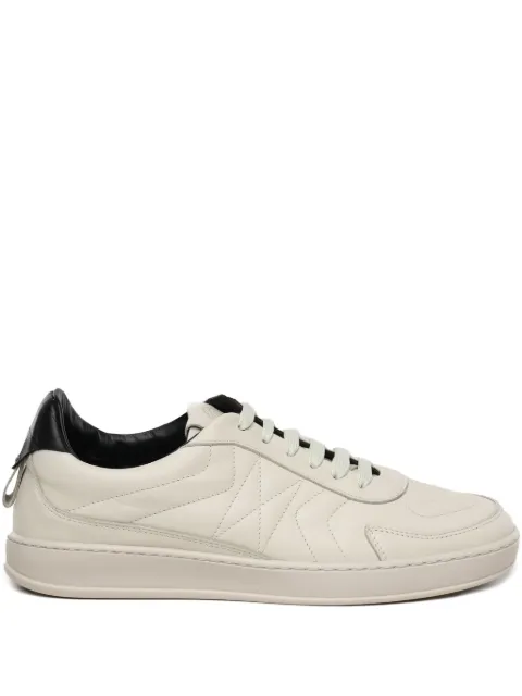 Giuliano Galiano panelled lace-up trainers White DYNASTYNAPPAMILKBLACK