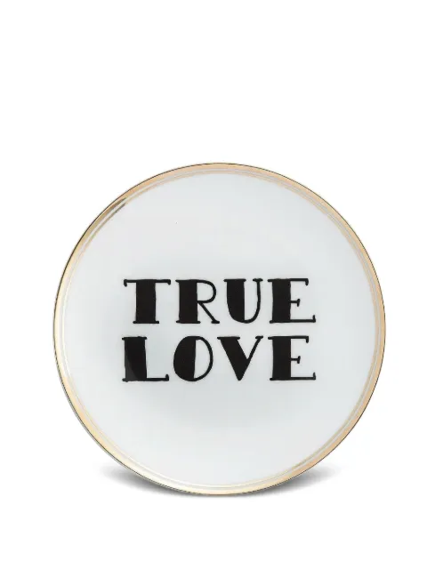 Bitossi Home True Love plates (set of six) White FTB00005SET6