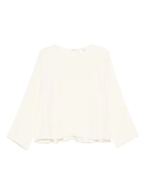 Forte Forte round-neck blouse Neutrals 14063BISMYSHIRT