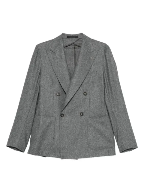 Tagliatore double-breasted wool suit Grey AWARNER2DK70039U