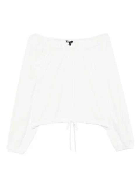 James Perse long-sleeved top White WLMP3985