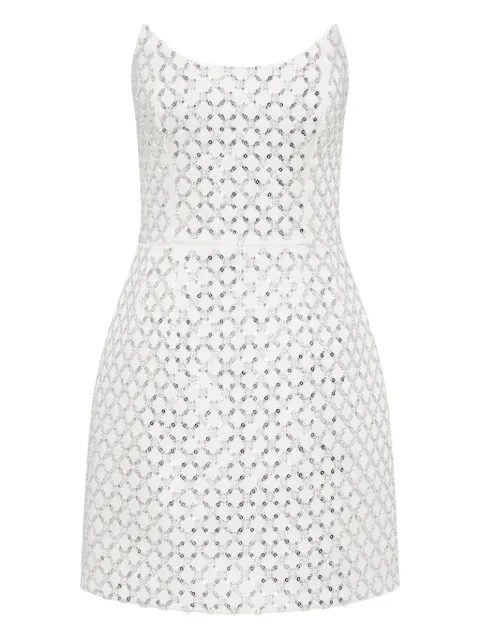 Rebecca Vallance Alix mini dress White RVBR1191