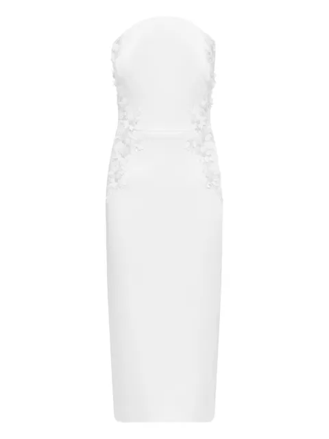 Rebecca Vallance Xanthe midi dress White RVBR1393
