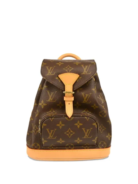 Louis Vuitton Pre-Owned 1997 Monogram Montsouris mini backpack Brown 186092