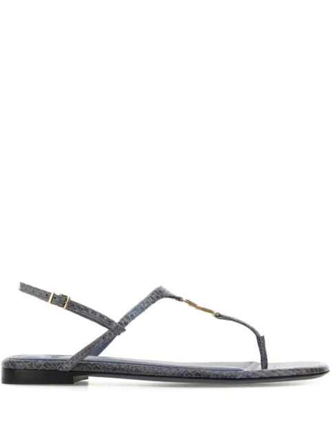 FENDI FFold leather logo sandals 8Y8713AUED