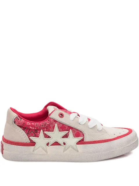 AMIRI Bandana Skate paisley-print trainers Red AMFOSR1167
