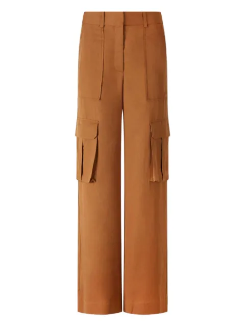 Veronica Beard cargo pocket trousers Neutrals 2506FL6760391100