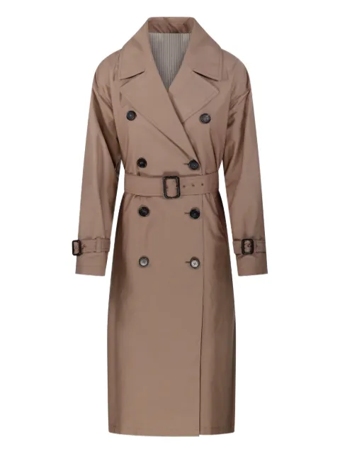 Max Mara Candida belted double-breasted coat Brown 2529026034600