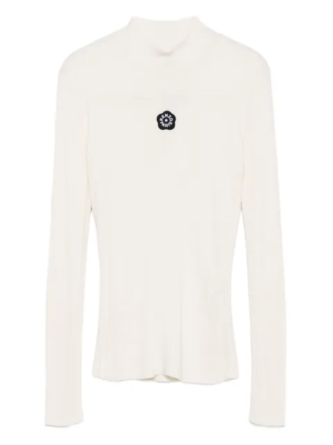 Kenzo Boke Flower 2.0 mock-neck top White FF62TO6123LG