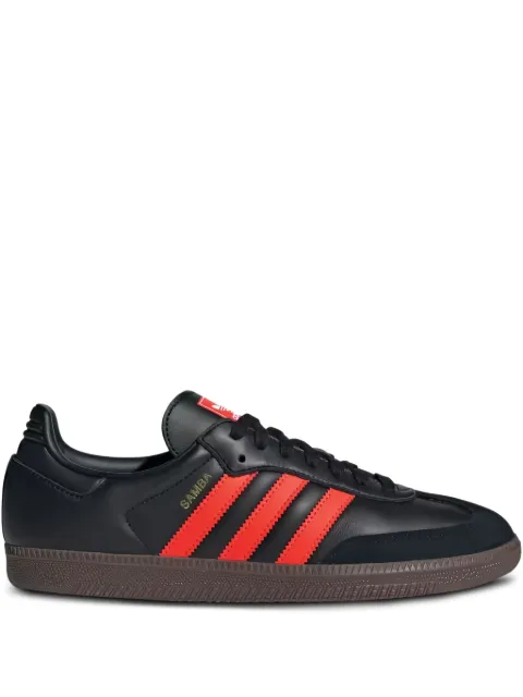 adidas Samba OG "Core Black/Impact Orange" sneakers Black JR0910