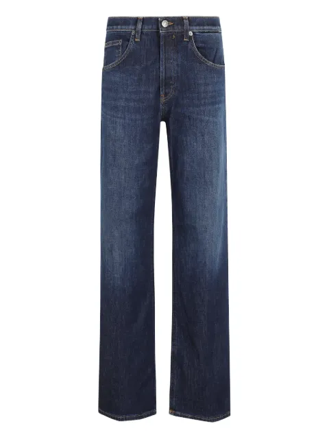 DONDUP logo-patch jeans Blue DP427DSE340K05097