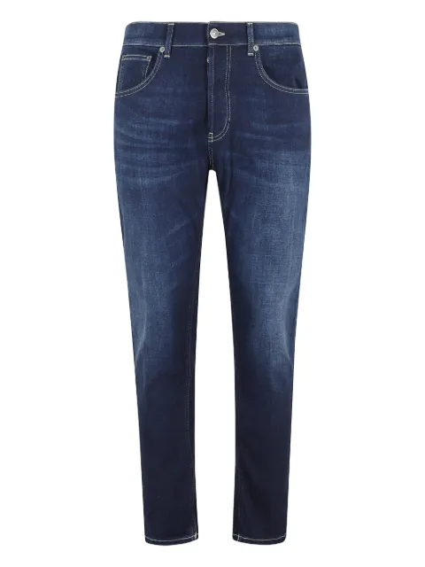 DONDUP faded-wash cotton jeans Blue UP576DS0345ULG9097