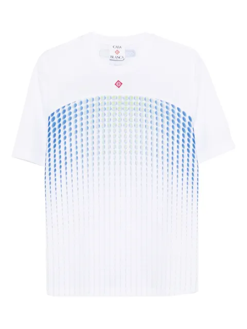 Casablanca Tennis Tech T-shirt White MSP26JTP44901