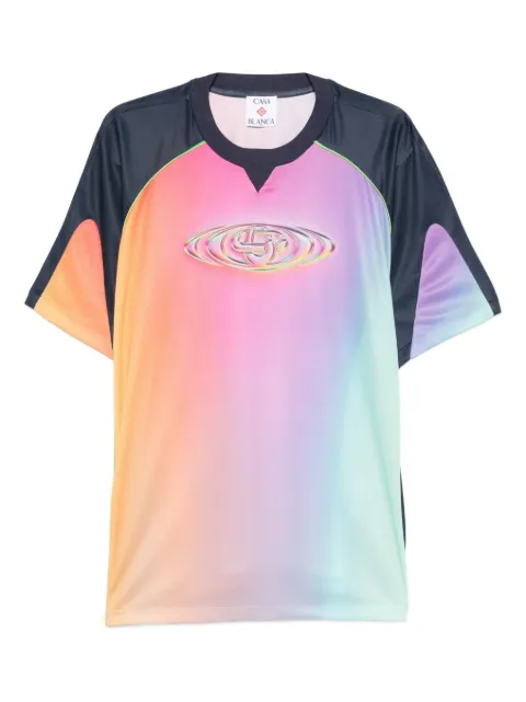 Casablanca short-sleeve T-shirt Pink MSP26JTP35301