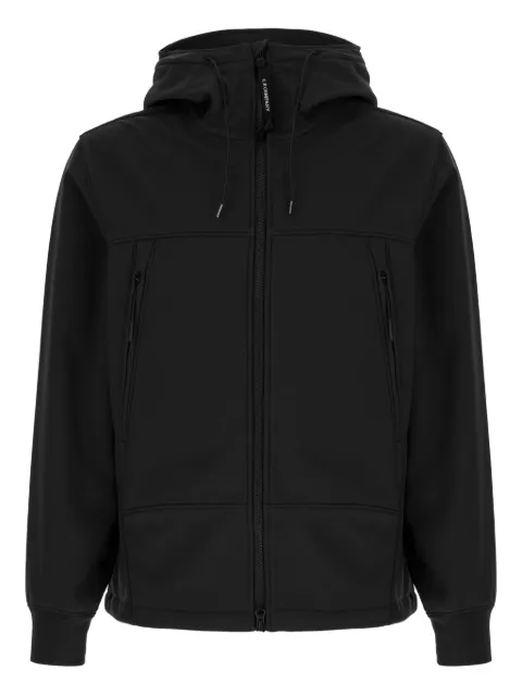 C.P. Company hooded zip-fastening jacket Black RFCMOW700A006097A999