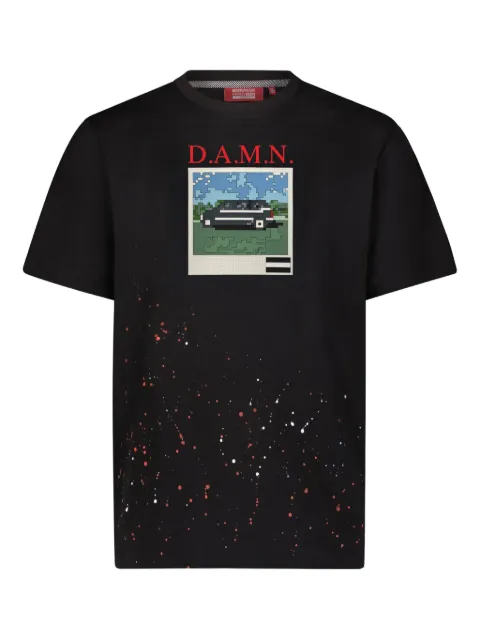 Mostly Heard Rarely Seen 8-Bit slogan-print T-shirt Black MHEB08BET25