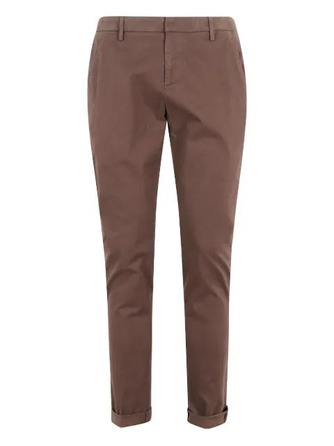 DONDUP cuffed-hem chinos Brown UP235GSE043UPTD097