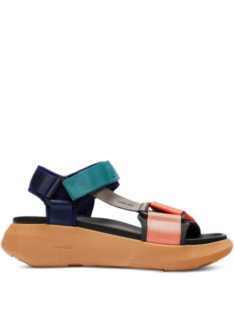 ONWUAD ribbon-strap platform sandals Blue MS001E22B