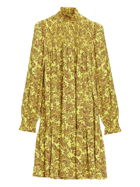 Rodebjer floral-print midi dress Yellow 2200487