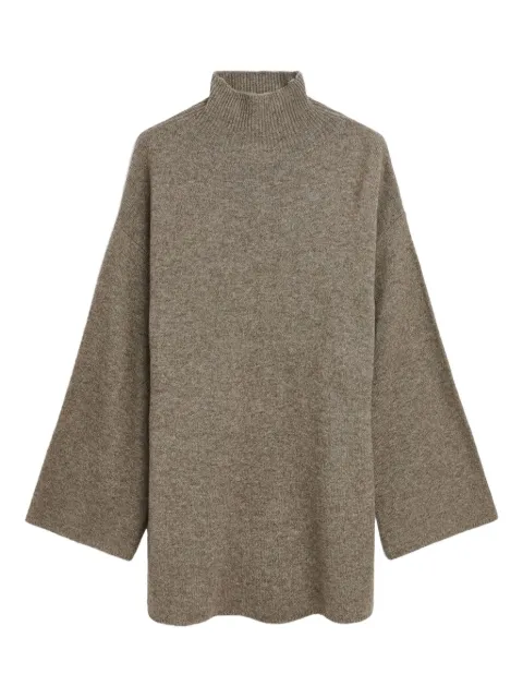 By Malene Birger turtleneck wide-sleeves sweater Brown Q71905009