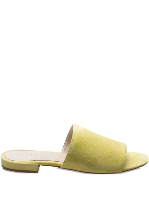ALOHAS suede sandals Yellow REWAB24136