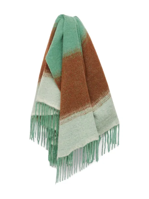 Rodebjer Beau fringed scarf Green 2650156
