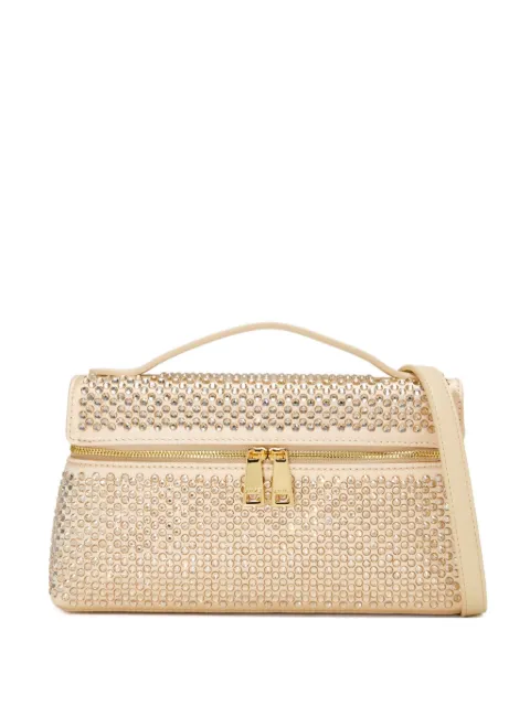 JW Pei Thea crystal-embellished top-handle bag Neutrals 2T78