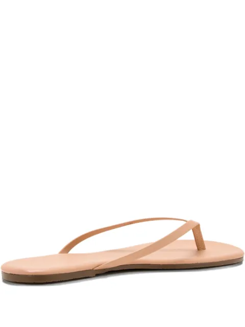 Tkees Lily leather thong sandals Neutrals FOUN