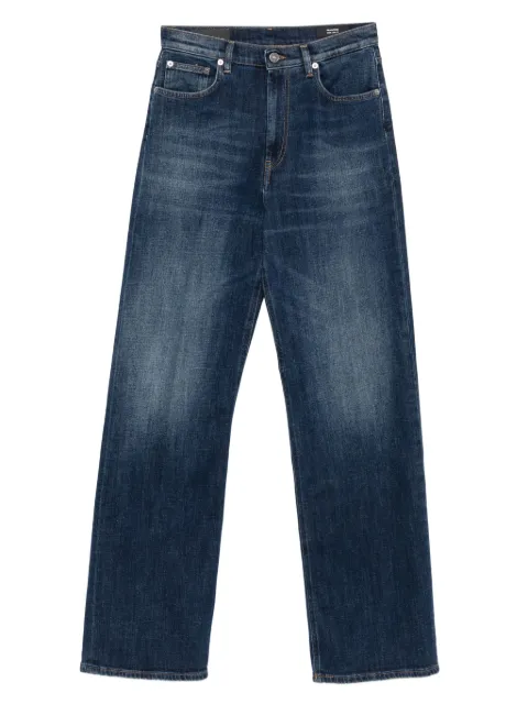 DONDUP logo-patch jeans Blue DP777DS0229DLH4DD