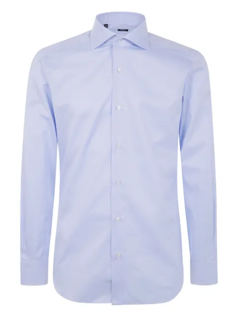 Barba button-down cotton shirt Blue I1U13P0150088U0002
