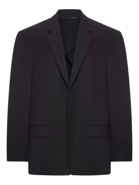 Balenciaga single-breasted wool blazer Black 838840TJT351000