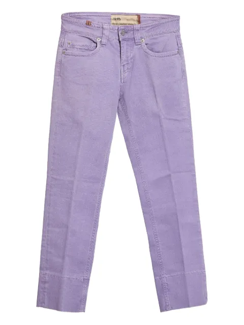 Notify five-pocket cotton-blend jeans Purple 71907