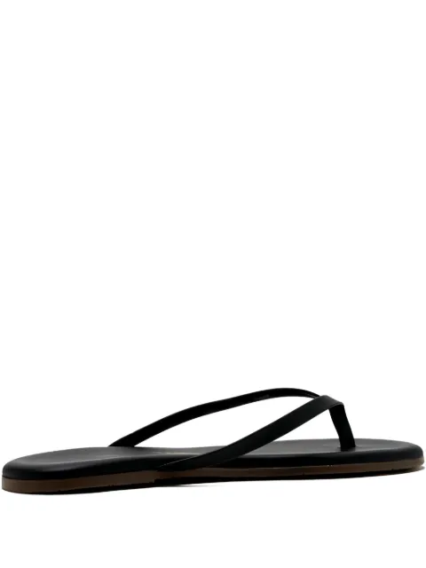 Tkees Lily leather thong-strap sandals Black LINE