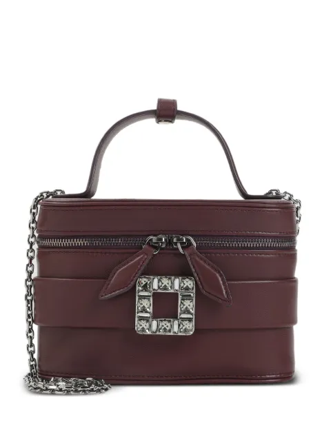 Roger Vivier crystal-embellished tote bag Red RBWANMH0003YDR